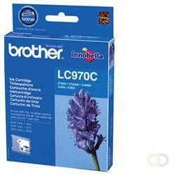 Brother LC-970CBP inktcartridge 1 stuk(s) Origineel Cyaan (LC-970CBP)