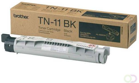 Brother TN-11BK tonercartridge 1 stuk(s) Origineel Zwart (TN-11BK)