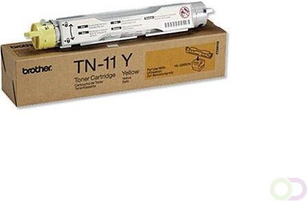 Brother TN-11Y tonercartridge 1 stuk(s) Origineel Geel (TN-11Y)