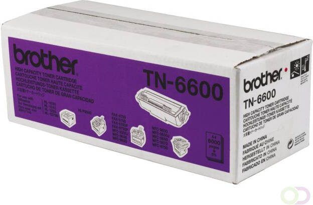 Brother TN6600 tonercartridge 1 stuk(s) Origineel Zwart (TN-6600)
