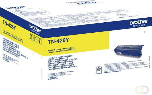 Brother toner 6.500 pagina&apos;s OEM TN-426Y geel