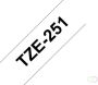 Brother TZE251 labelprinter-tape Zwart op wit TZe (TZE251) - Thumbnail 2