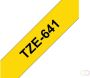 Brother TZE641 labelprinter-tape Zwart op geel TZe (TZE641) - Thumbnail 1