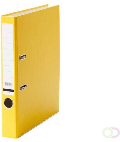 Budget Ordner A4 50mm karton geel