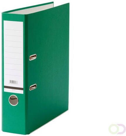 Qbasic Ordner Budget A4 80mm karton groen