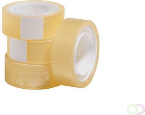 Budget Plakband 15mmx33m transparant