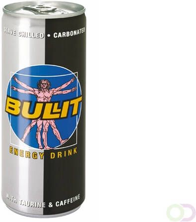 Bullit Energy drink blik 25cl