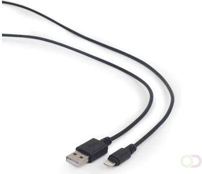 Cablexpert oplaad- en gegevenskabel USB 2.0-stekker naar 8-pin stekker 3 m