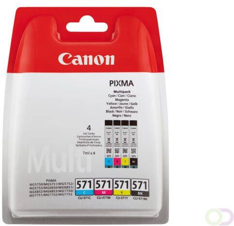 Canon 0386C005 inktcartridge 4 stuk(s) Origineel Zwart Cyaan Magenta Geel (0386C005)