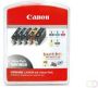 Canon CLI 8 BK PC PM R G inktcartridge zwart en vier kleuren standard capacity combopack blister met alarm - Thumbnail 2