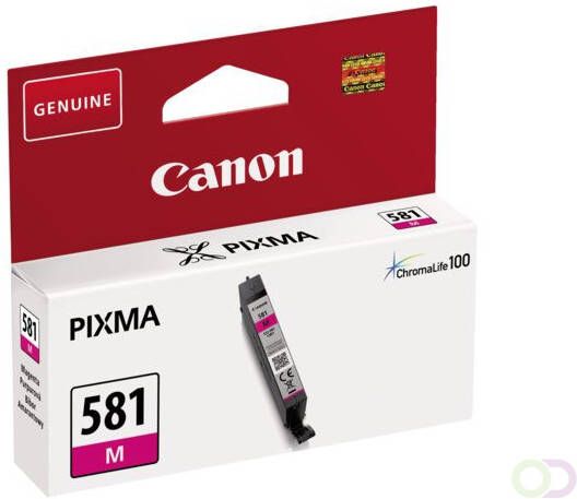 Canon inktcartridge CLI-581M 223 pagina&apos;s OEM 2104C001 magenta