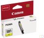Canon inktcartridge CLI-581Y 259 pagina&apos;s OEM 2105C001 geel - Thumbnail 3