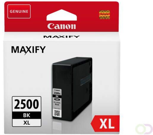 Canon inktcartridge PGI-2500XL 2.500 pagina&apos;s OEM 9254B001 zwart
