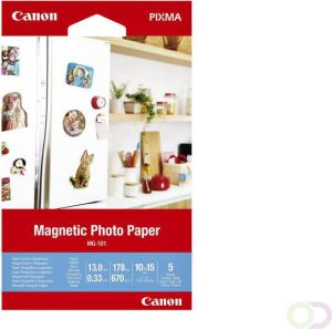 Canon Fotopapier MG 101 magnetisch 10x15cm 5vel