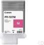 Canon PFI 107M inktcartridge magenta standard capacity 130ml 1 pack - Thumbnail 1