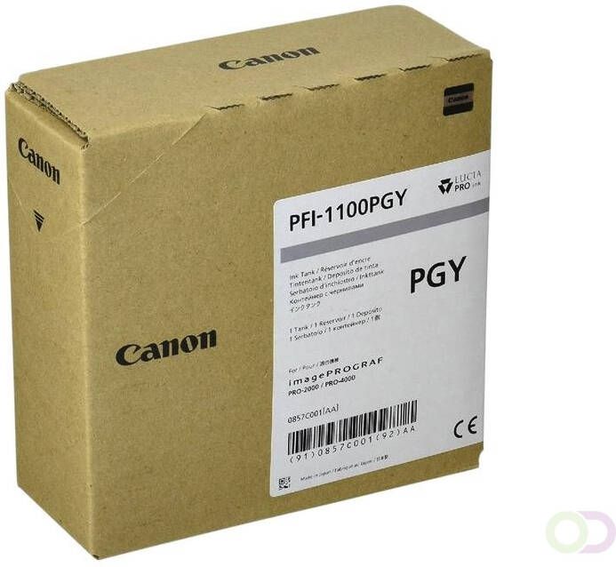 Canon Inkcartridge PFI-1100 foto grijs