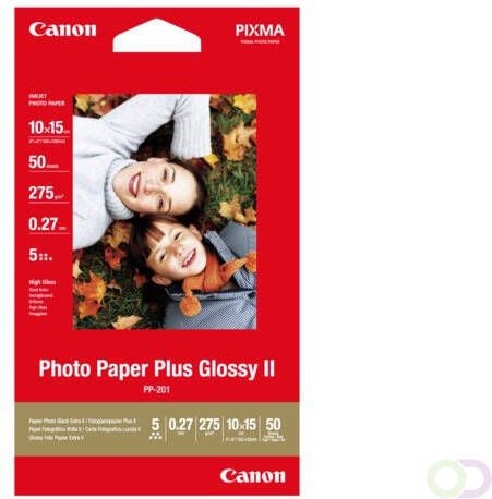 Canon Inkjetpapier PP-201 10x15cm 260gr glans 50vel