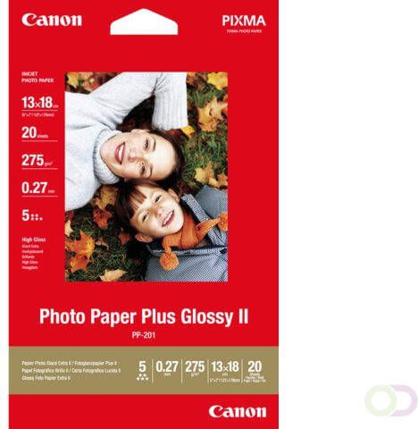 Canon Inkjetpapier PP-201 13x18cm 260gr plus 20vel