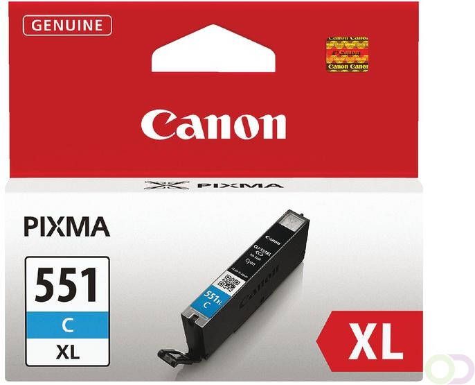 Canon Inktcartridge CLI-551XL blauw HC