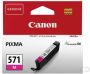 Canon inktcartridge CLI-571M 173 foto&apos;s OEM 0387C001 magenta - Thumbnail 2