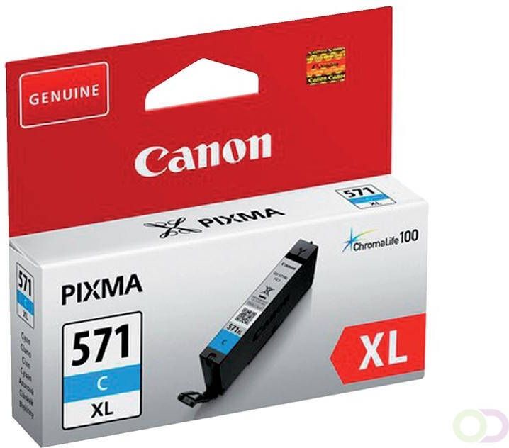 Canon Inktcartridge CLI-571XL HC blauw