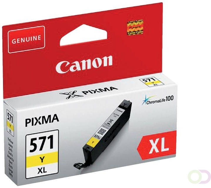 Canon Inktcartridge CLI-571XL HC geel