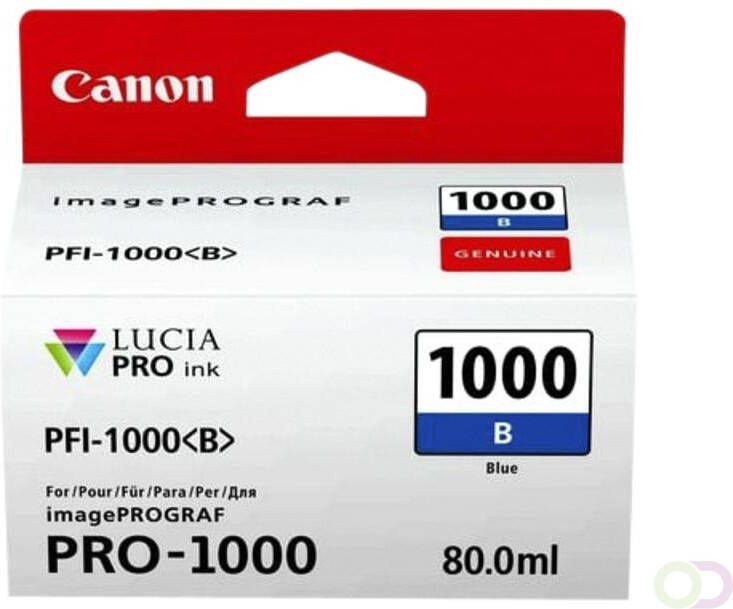 Canon Inktcartridge PFI-1000 blauw