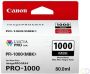 Canon Inktcartridge PFI-1000 mat zwart - Thumbnail 2