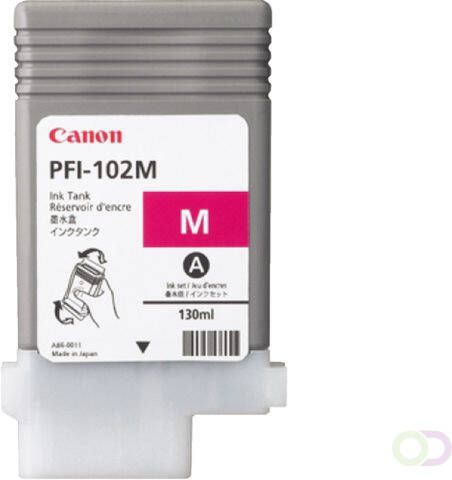Canon Inktcartridge PFI-102 rood