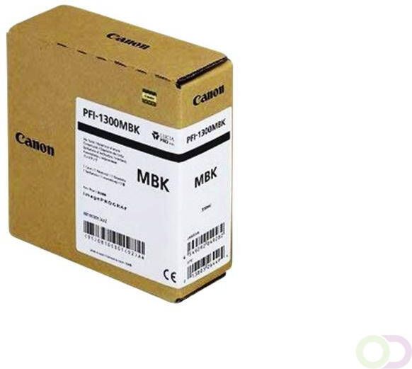 Canon Inktcartridge PFI-1300 mat zwart