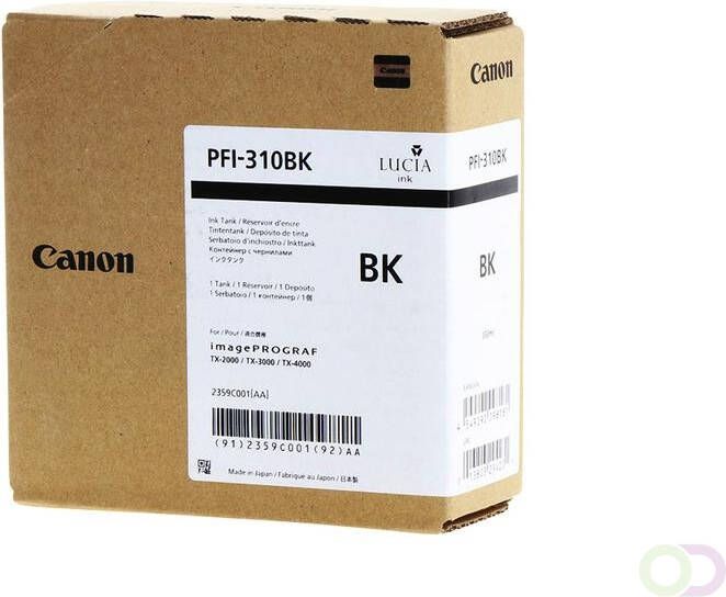 Canon Inktcartridge PFI-310 zwart