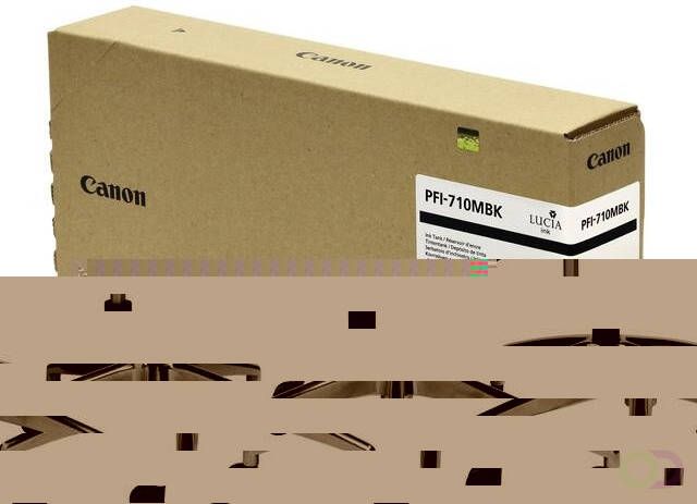 Canon Inktcartridge PFI-710 mat zwart