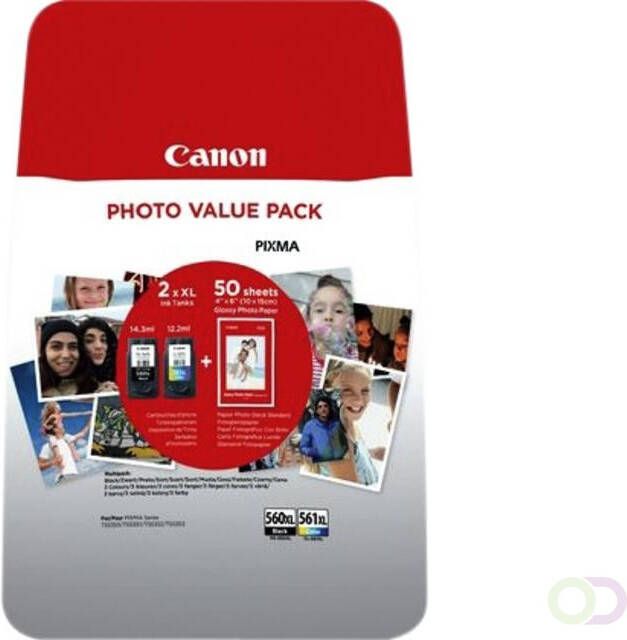 Canon Inktcartridge PG-560XL CL-561XL photo value