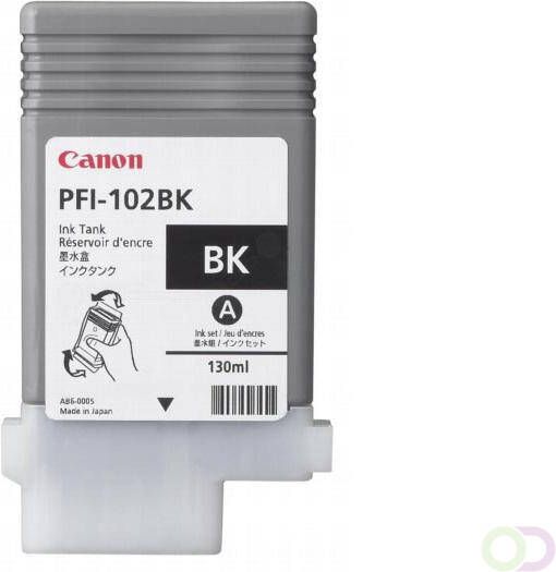 Canon inktcartridge zwart pfi102bk 0895b001
