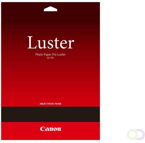 Canon LU-101 Pro Luster A3 20 shts Satin Blanc