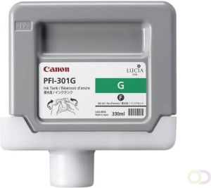 Canon PFI-301G inktcartridge pigment groen standard capacity 330ml 1-pack