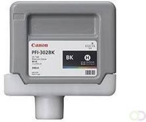 Canon PFI-302BK inktcartridge zwart standard capacity 330ml 1-pack