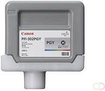 Canon PFI-302PGY inktcartridge foto grijs standard capacity 330ml 1-pack