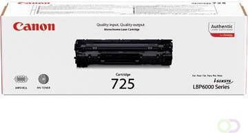 Canon toner 725 1.600 pagina's OEM 3484B002 zwart