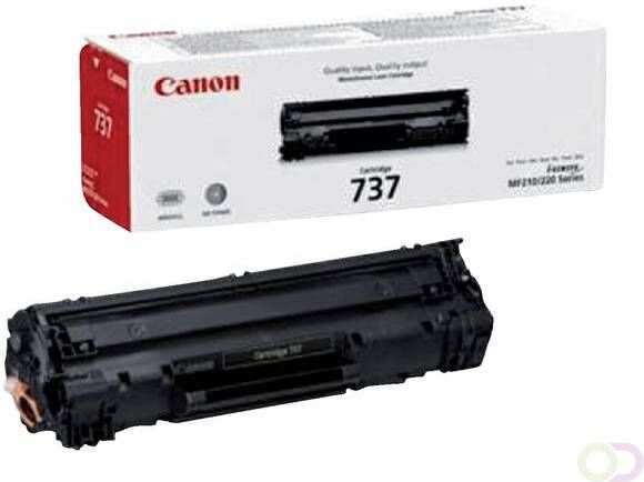 Canon Tonercartridge 737 zwart