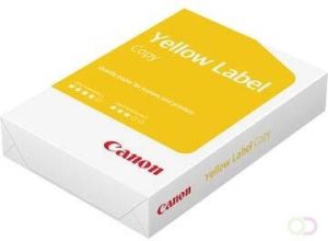 Canon Yellow Label Copy kopieerpapier ft A4 80 g pak van 500 vel