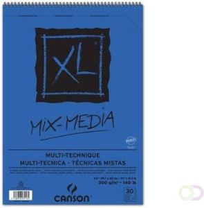 Canson album XL Mix Media 300 g mÂ² ft A3 25 + 5 vel gratis