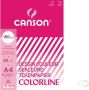 Canson Tekenpapier gekleurd colorline ft 21 x 29 7 cm(a4 ) - Thumbnail 1