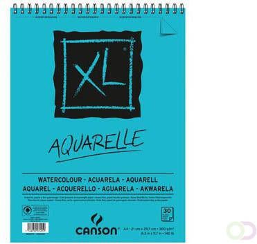 Canson schetsblok XL aquarelle 300g mÂ² ft A4 30 vel