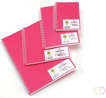 Canson schetsboek Notes ft A6 roze