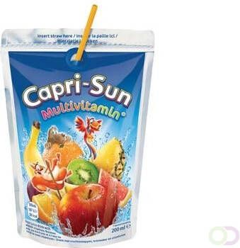 Capri-Sun Capri Sun vruchtenlimonade Multivitamin zakje van 200 ml pak van 10 stuks