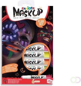Carioca maquillagestiften Mask Up Neon doos met 6 stiften