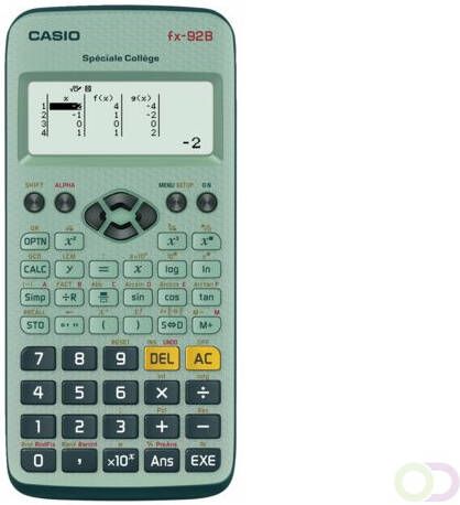 Casio rekenmachine FX 92B Speciale College II