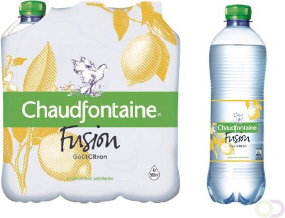 Chaudfontain Water e Fusion Citroen petfles 0.50l