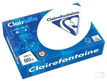 Clairefontaine Clairalfa printpapier ft A5 80 g pak van 500 vel